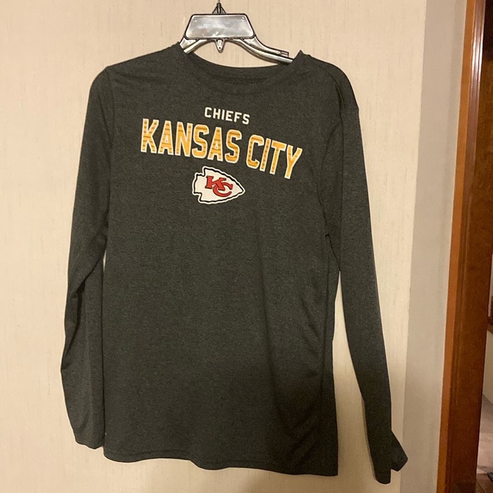 Kansas City Chiefs long sleeve polyester shirt
